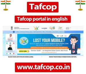 Tafcop portal in english